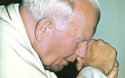 Jan Paweł II w ostatnim okresie swego życia