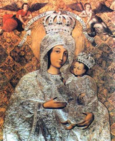 Wizerunek Maryi z Sanktuarium w Gietrzwałdzie